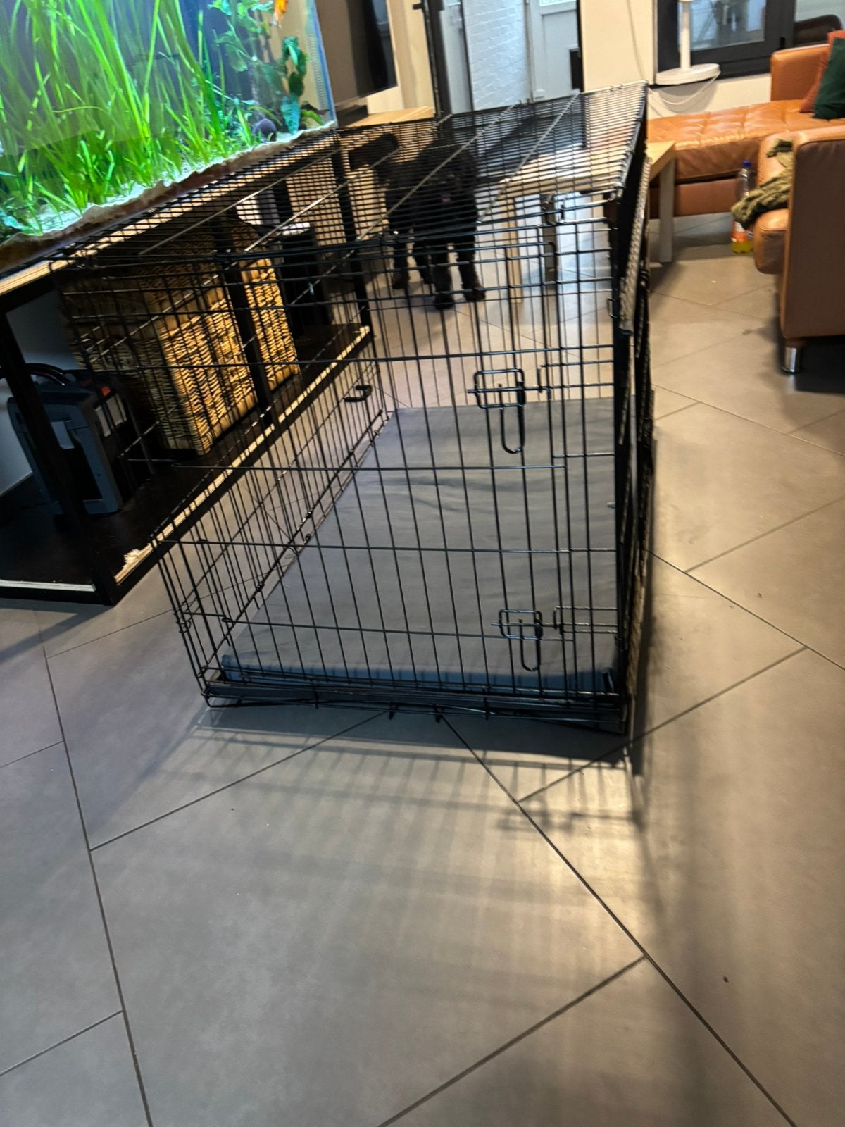 Xxl bench + orthopedisch kussen + hoes, Ophalen, Gebruikt