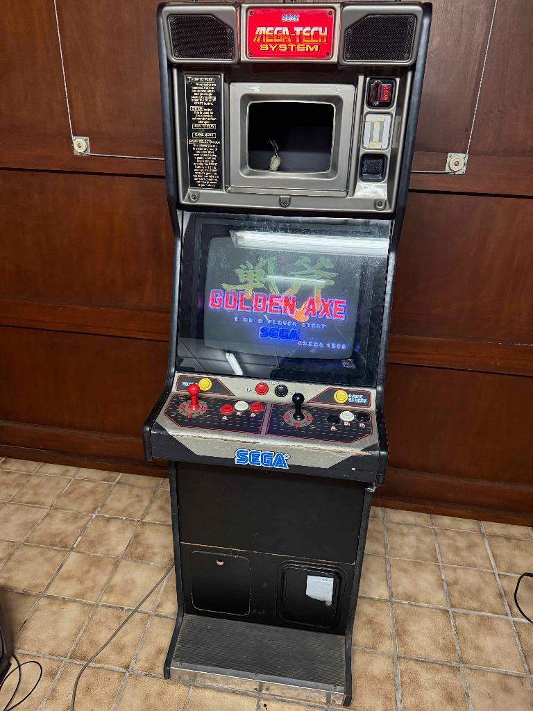 Borne d’arcade SEGA Mega-Tech 1989, Enlèvement, Utilisé