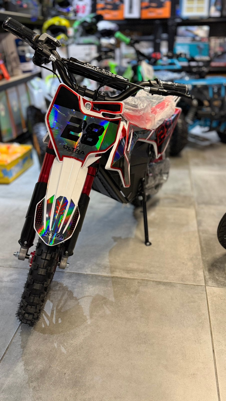 Elektrische Motorcrosser 1000W️ 36VRegelbaar snelheid, Enlèvement, Neuf