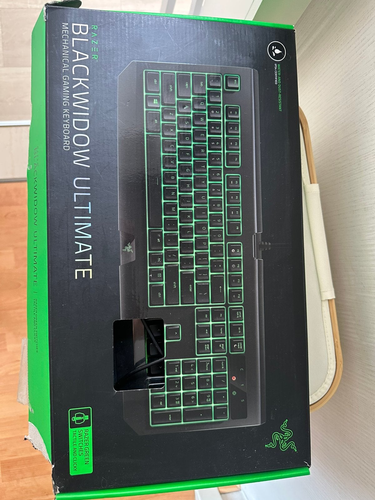 Razer blackwidow ultimate toetsenbord, Informatique & Logiciels, Claviers, Enlèvement, Azerty, Comme neuf
