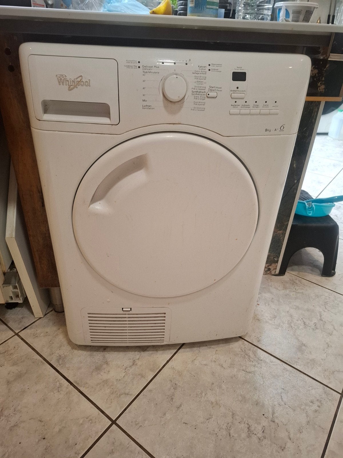 sèche linge, Electroménager, 6 à 8 kg, 85 à 90 cm, Chargeur frontal, Enlèvement