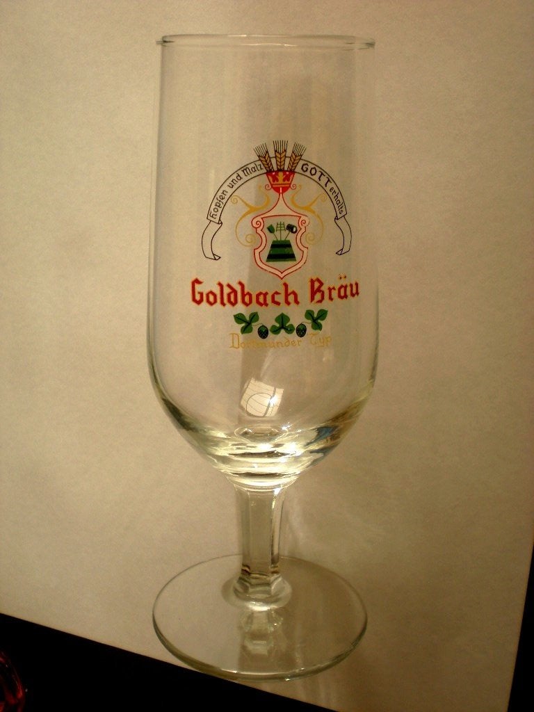 GOLDBACH BRAU, Enlèvement ou Envoi, Comme neuf, Verre ou Verres