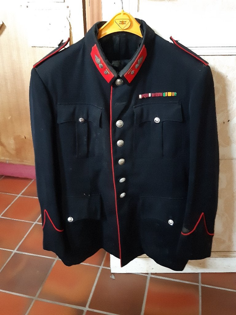 oud rijkswachtuniform vest + broek, Vêtements | Hommes, Vêtements Homme Autre, Enlèvement ou Envoi, Porté