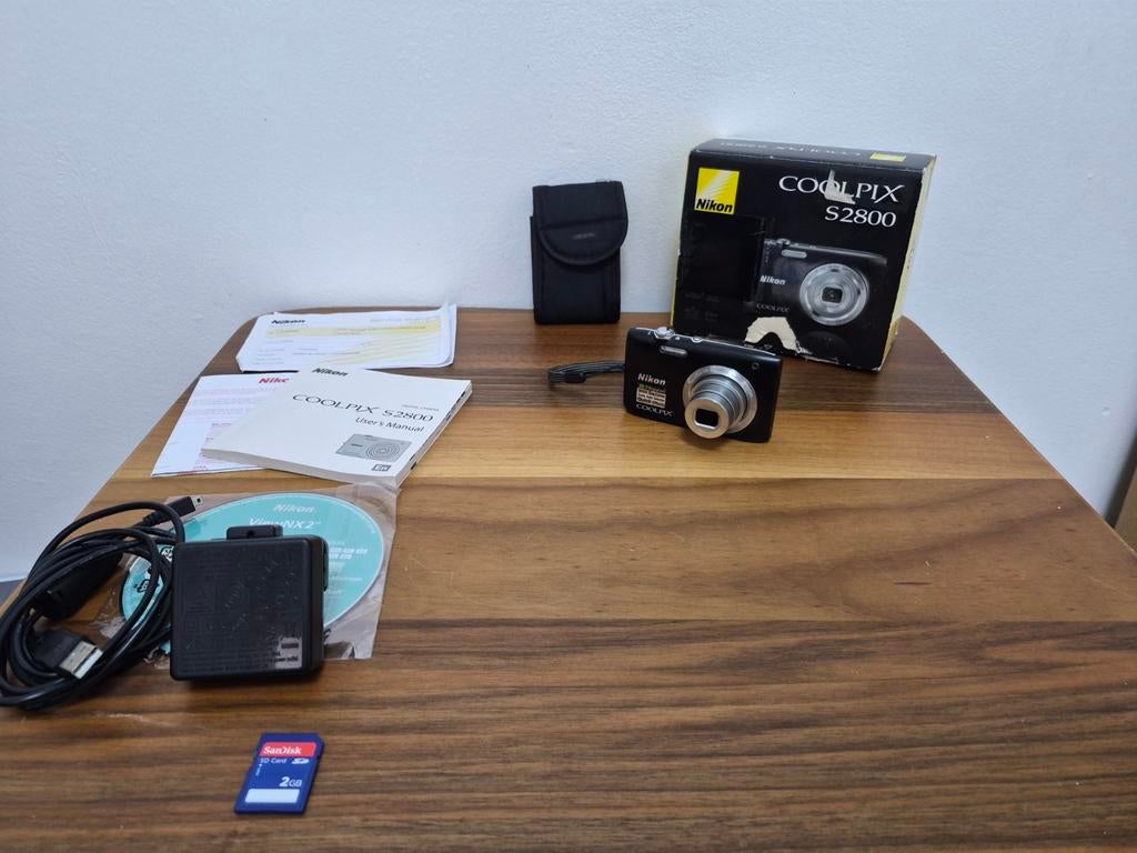 Nikon coolpix S2800, 20 Megapixel, Ophalen of Verzenden, Zo goed als nieuw, 4 t/m 7 keer