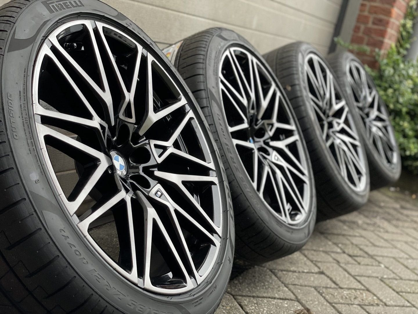 21 / 22 inch BMW 818M velgen X5M X6M F95 F96 X5 X6 G05 G06, Neuf, Pneus et Jantes, Véhicule de tourisme, Pneus été