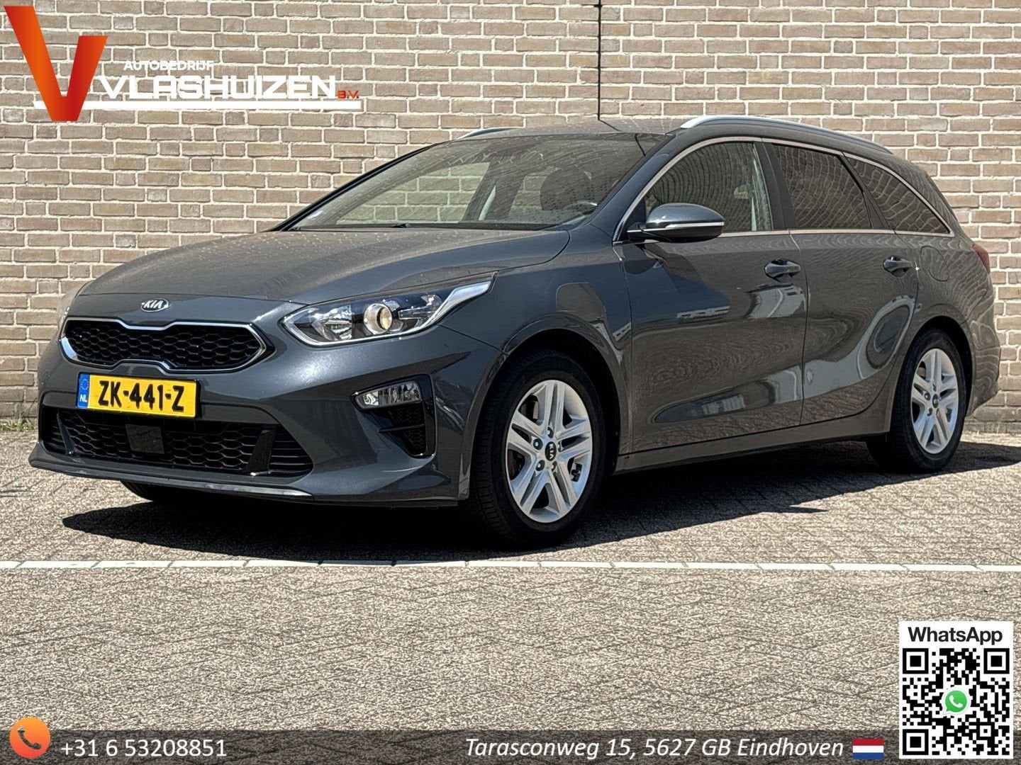 Kia cee'd Sportswagon 1.0 T-GDi DynamicPlusLine | Leder | Cl, Auto's, Kia, 115 g/km, Zilver of Grijs, (Pro) Cee d, Overige kleuren