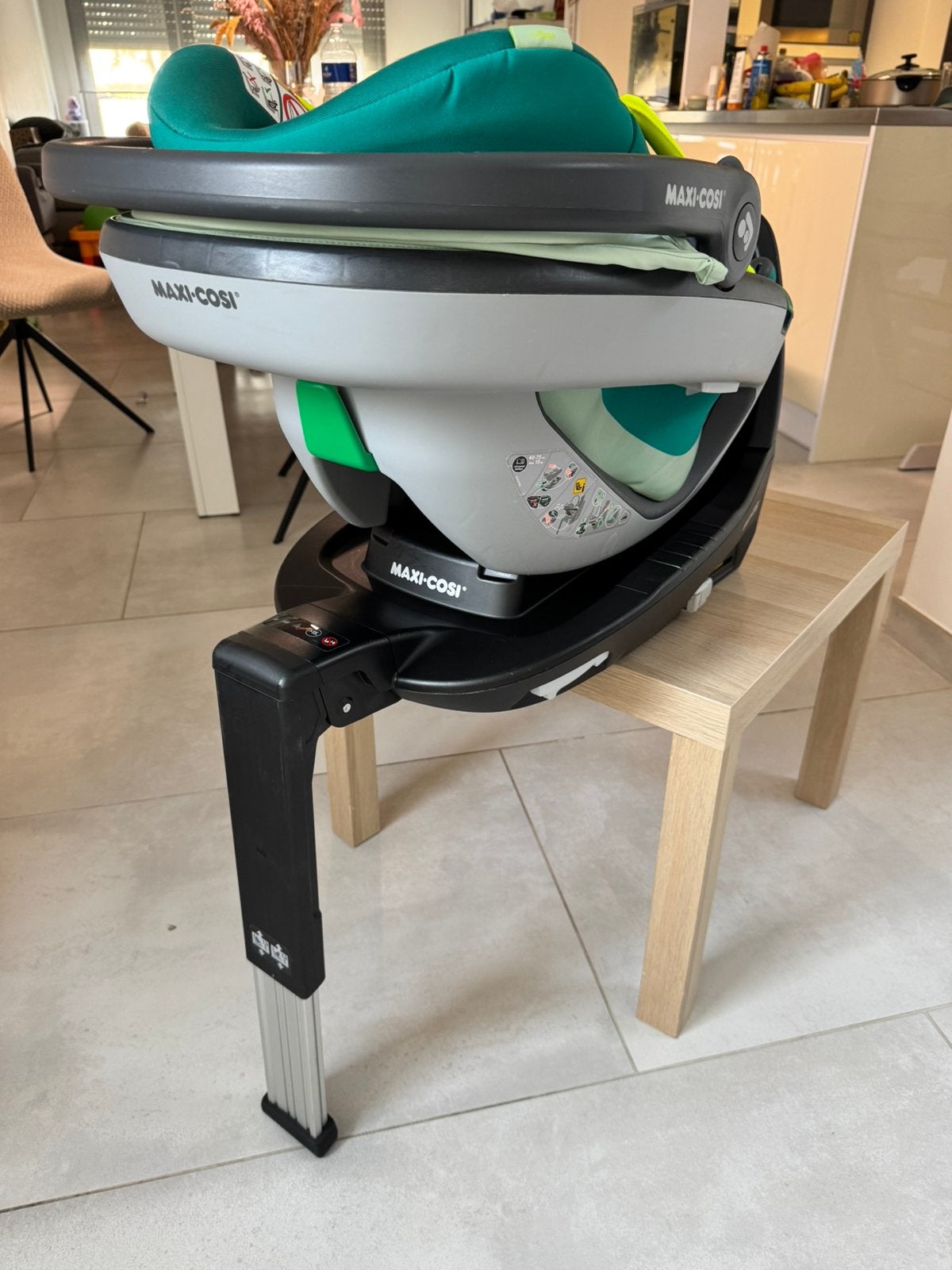 Maxi Cosi Coral + Familyfix3 (isofix), Kinderen en Baby's, Autostoeltjes, Autogordel of Isofix, Gebruikt, Slaapstand, Maxi-Cosi