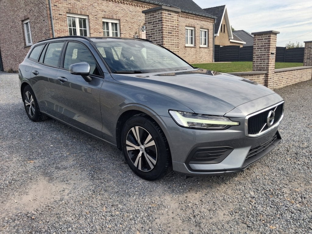 Volvo V60  diesel 2020  export !!, Auto's, Stof, 5 deurs, Zilver of Grijs, Te koop