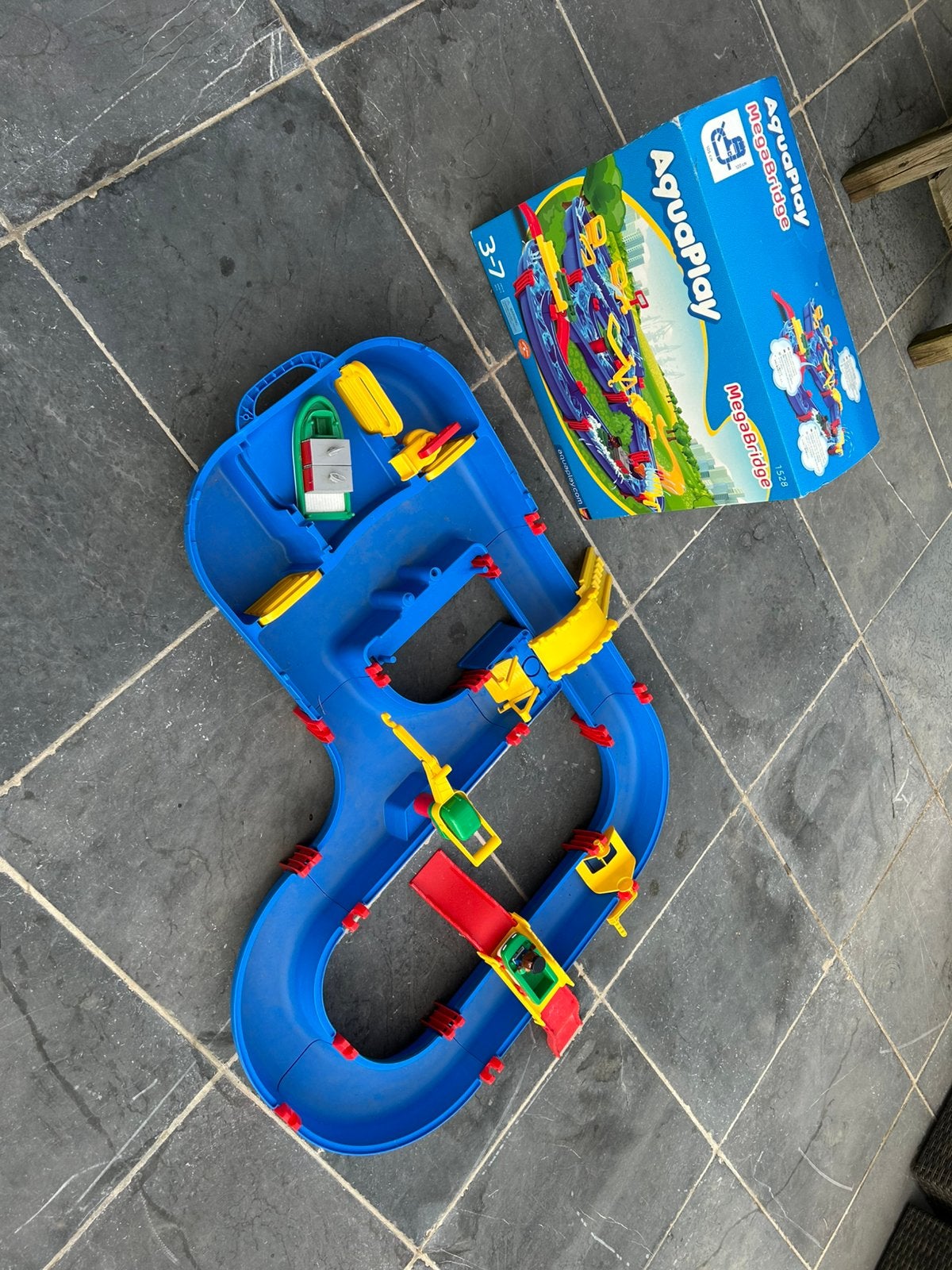 AquaPlay MegaBridge 1528 Waterbaan – Met doos & accessoires!, Enlèvement, Comme neuf