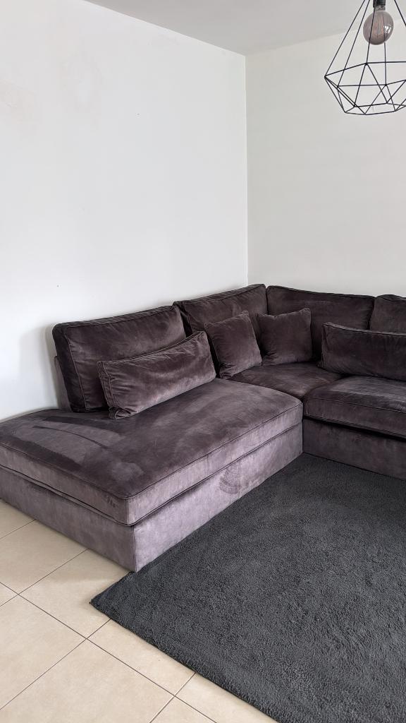 Zetel, Huis en Inrichting, Zetels | Zetels, Ophalen, Overige maten, Hoekbank, Zo goed als nieuw