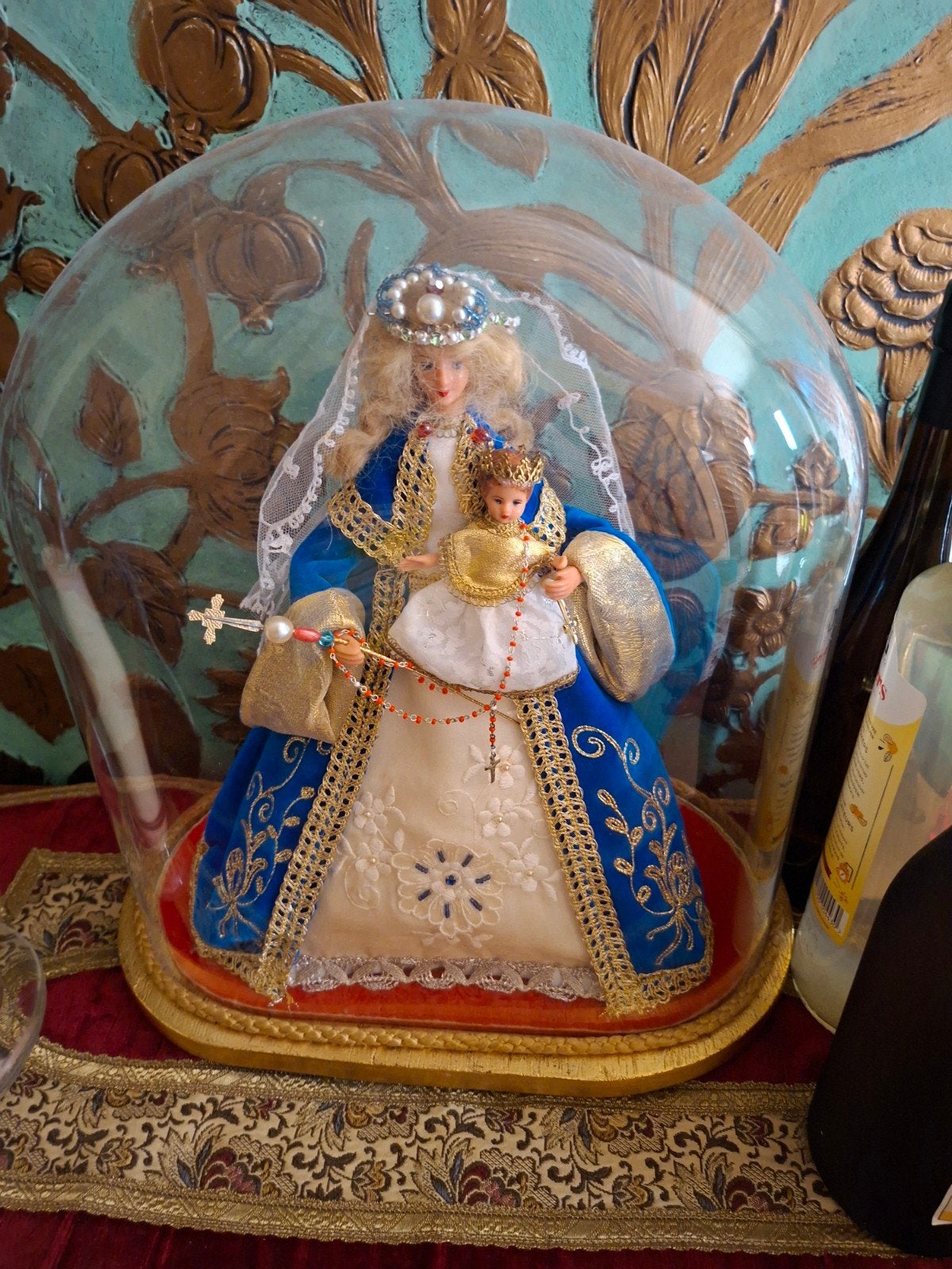 mariabeels onder stolp, Antiek en Kunst, Ophalen