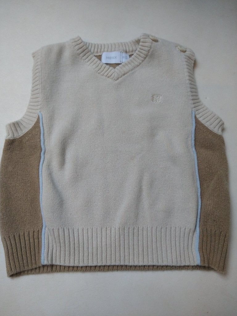 Beige debardeur Mexx, Kinderen en Baby's, Truitje of Vestje, Zo goed als nieuw, Jongetje, Ophalen