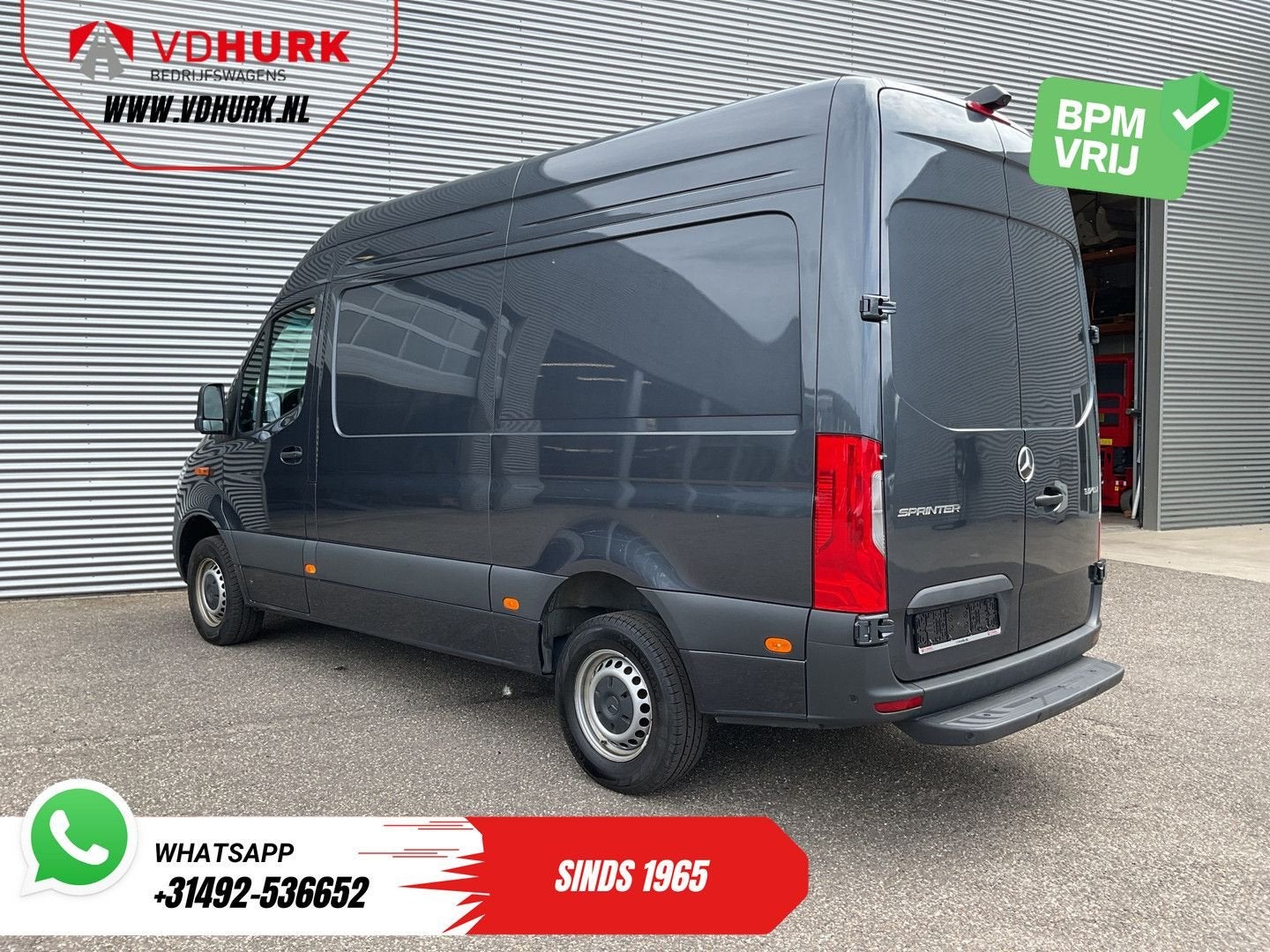 Mercedes-Benz Sprinter 317 CDI Aut. L2H2 LED/ Stoelverw./ Ge, Automaat, Mercedes-Benz, Bedrijf, Diesel