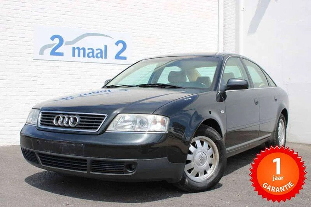 Audi A6 Automaat / Airco / Inclusief 1 JAAR garantie!, Auto's, Beige, Zwart, Bedrijf, Audi