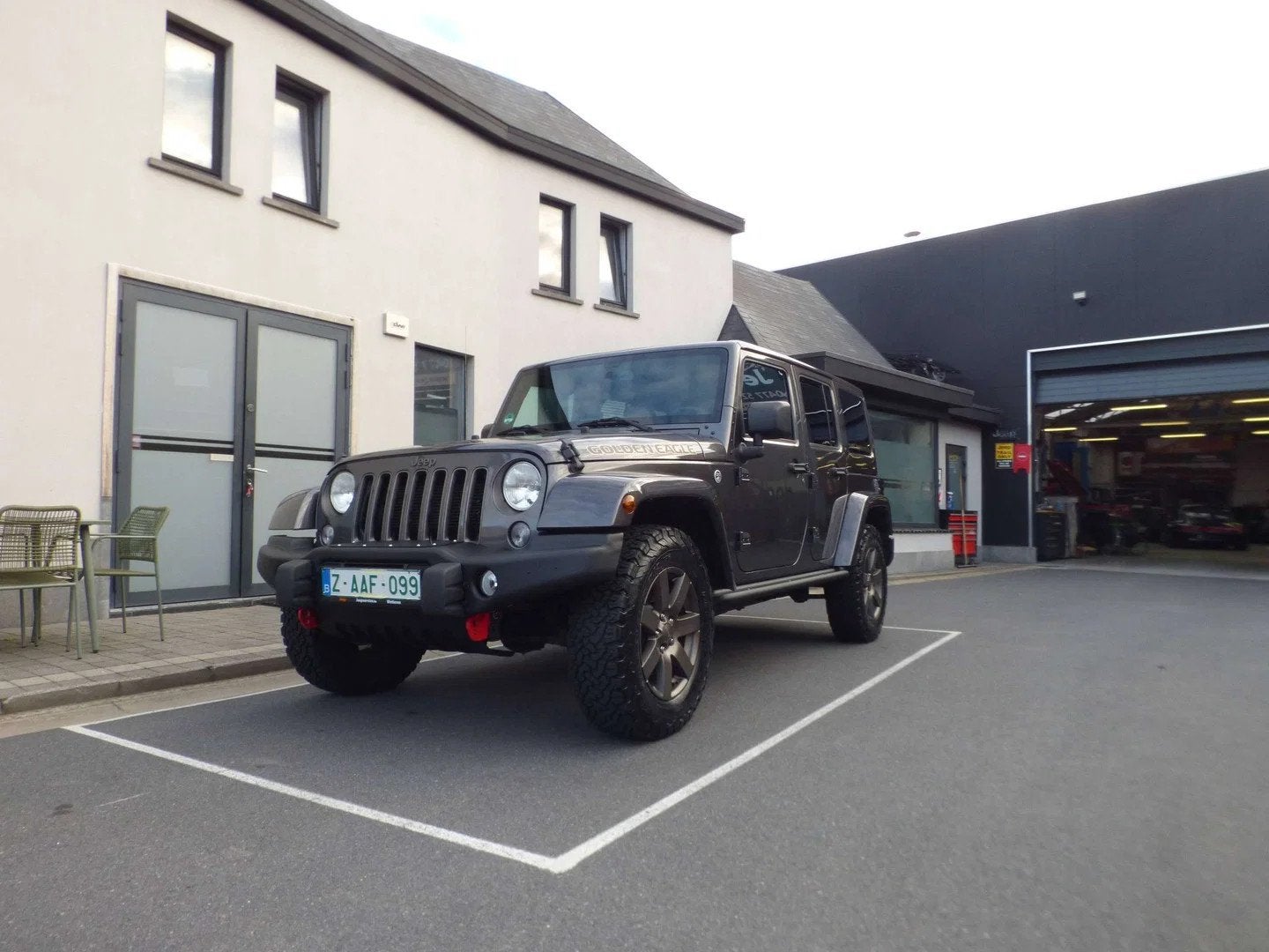 Jeep Wrangler Wrangler 3.6i V6 Golden eagle *13750 km *, 209 kW, Argent ou Gris, Achat, https://public.car-pass.be/vhr/50e4ed94-4e96-4884-9b5d-ef9942a43aaf