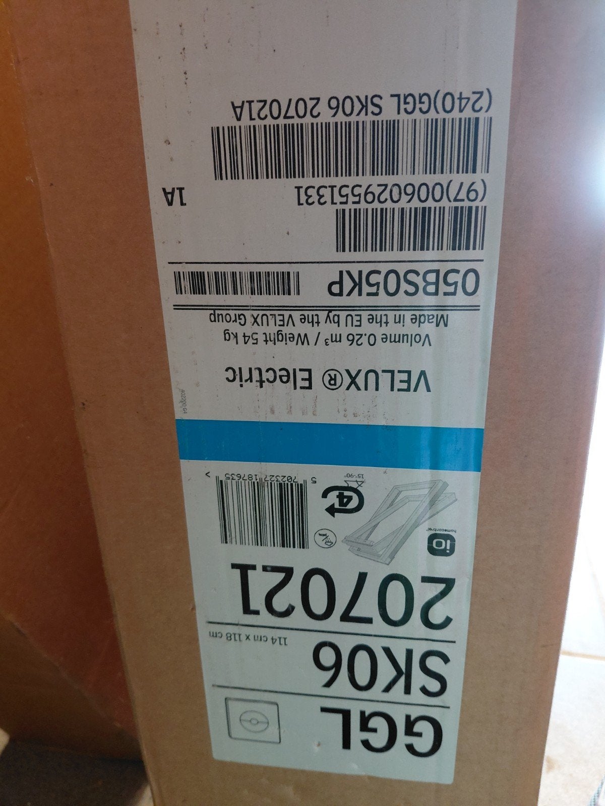 velux integra elektische, Bricolage & Construction, Enlèvement