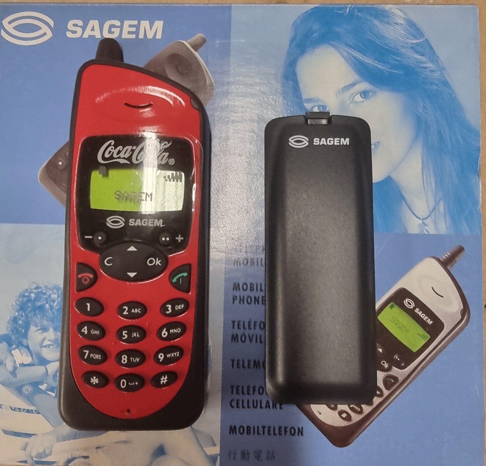 GSM Coca-Cola Sagem, Ophalen, Nieuw