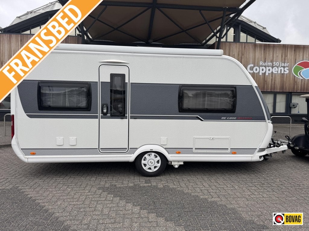 Hobby De Luxe Edition 460 UFE 2019 Mover,Tent,Luifel!, Caravans en Kamperen, Caravans, tot en met 4, 1000 - 1250 kg, Rondzit, Hobby