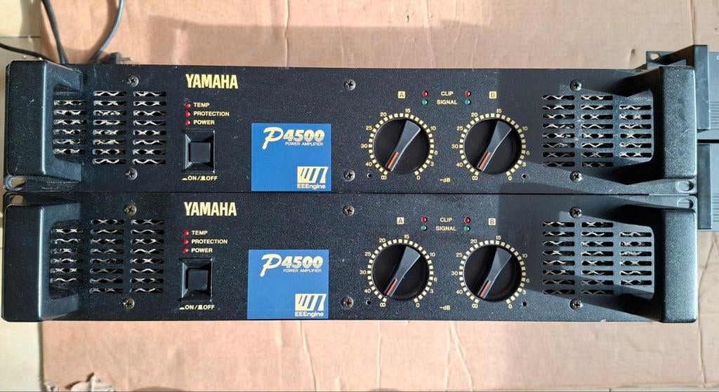 2 x amplificateurs Yamaha P4500. 180€/pièce 340€ les deux, Enlèvement