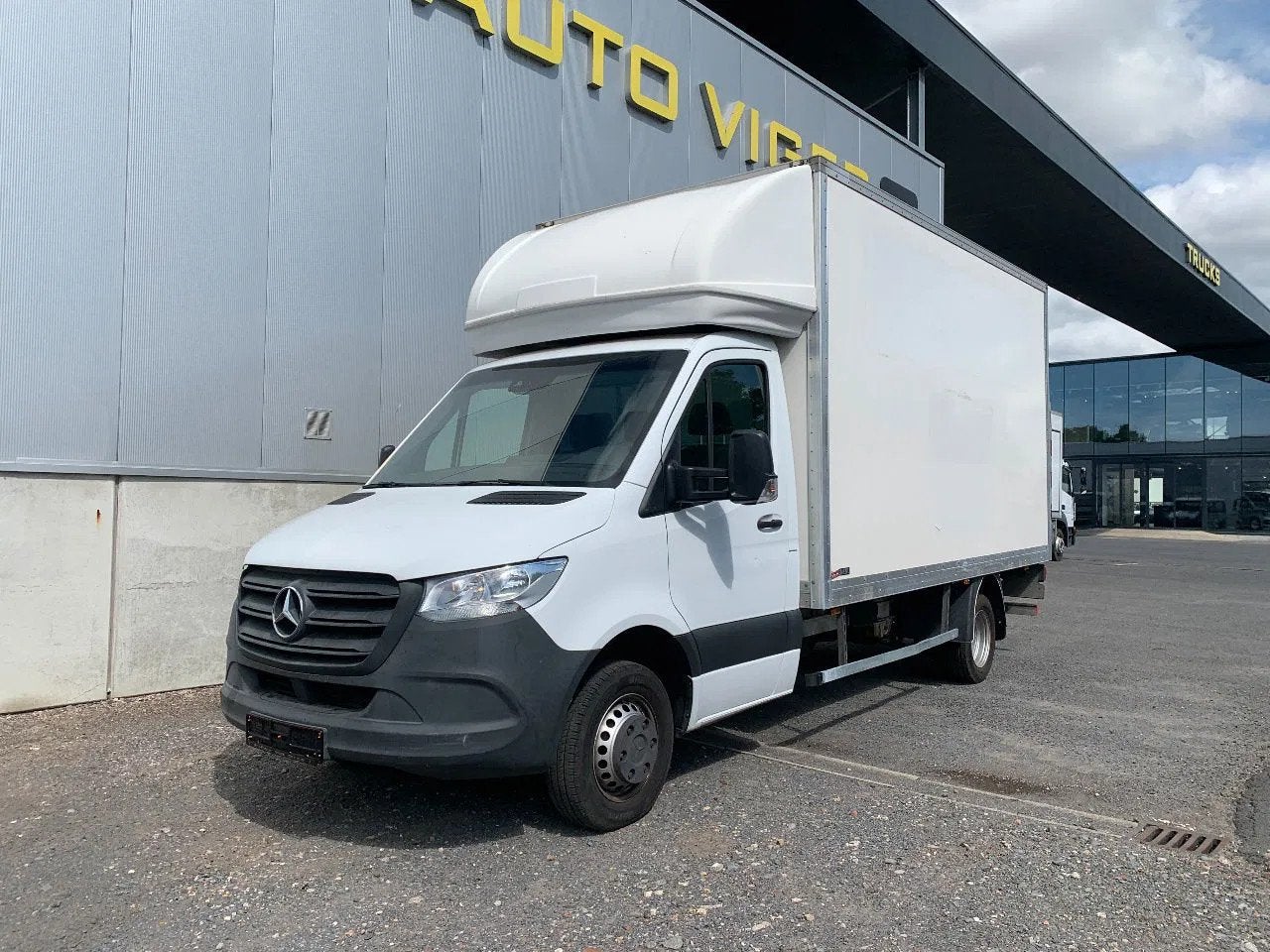 Mercedes-Benz Sprinter 514 *Wegrijhulp helling*Noodoproepsys, Auto's, Bestelwagens en Lichte vracht, Euro 6, 4 cilinders, Wit