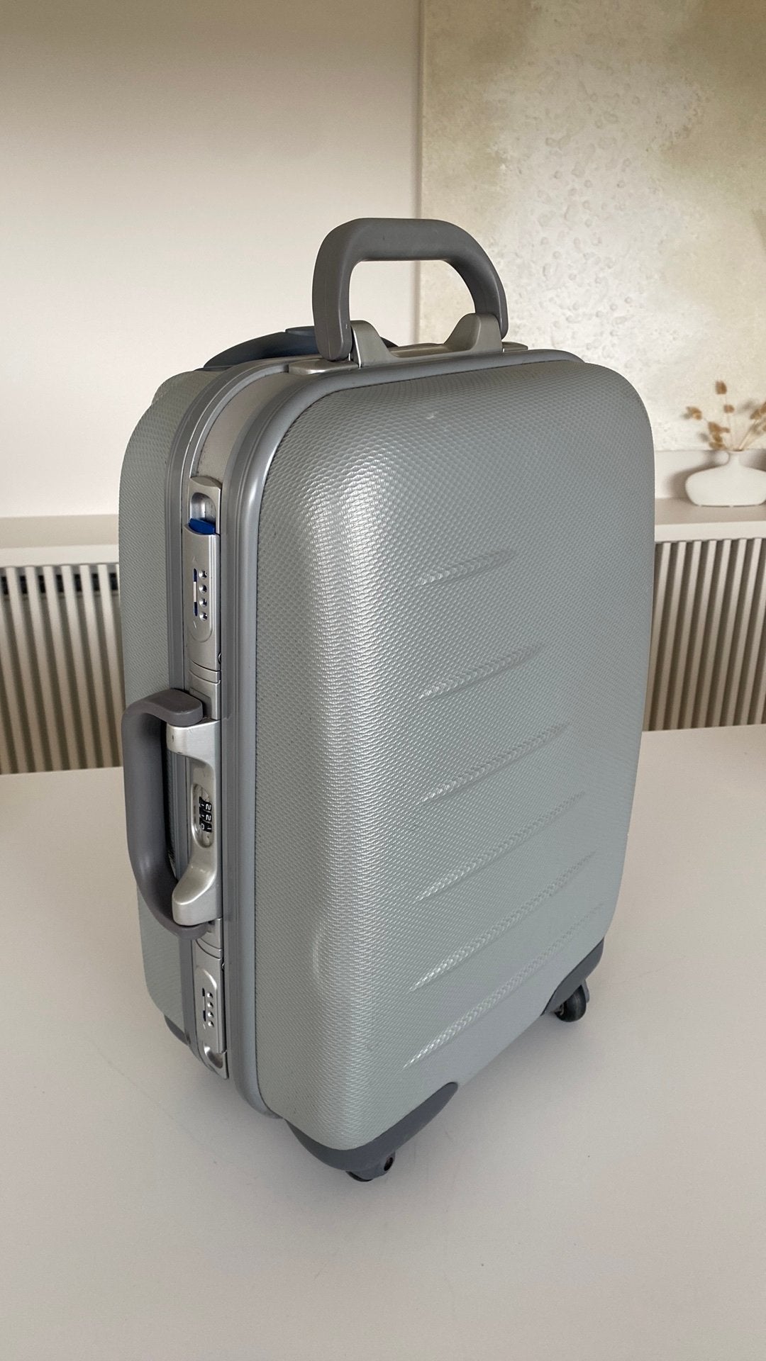 Harde Handbaggage koffer, Ophalen, Gebruikt, Grijs