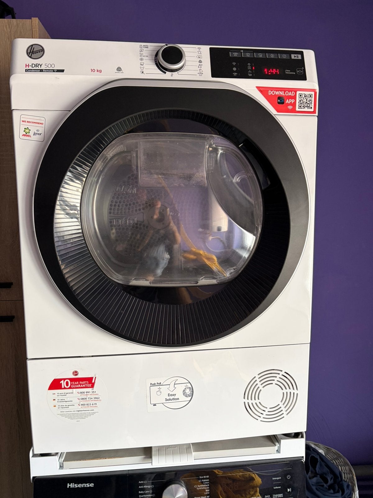 Seche linge 10kg, Ophalen, Zo goed als nieuw