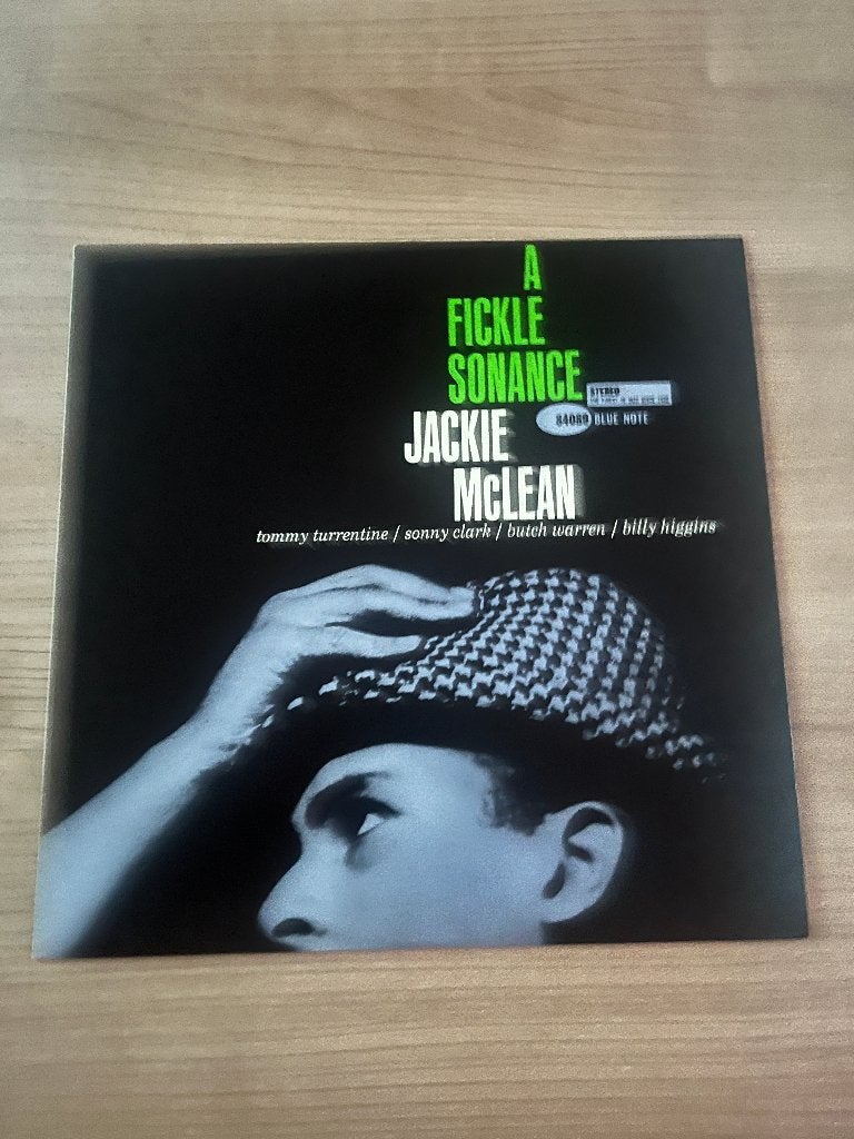 JACKIE McLEAN - A FICKLE SONANCE (BLUE NOTE JAPAN 1983), LP, Gebruikt, Verzenden, Inclusief insert