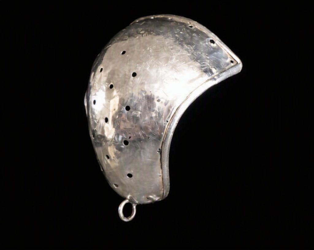 Ceinture de chasteté en argent du XIXe siècle, Enlèvement ou Envoi, Argent