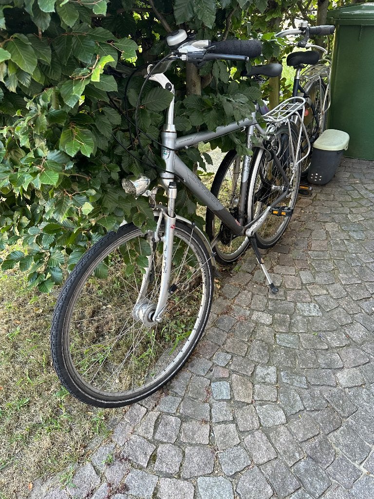 Fietsen m/v 2st, Gebruikt, Aluminium, 53 tot 57 cm, Ophalen
