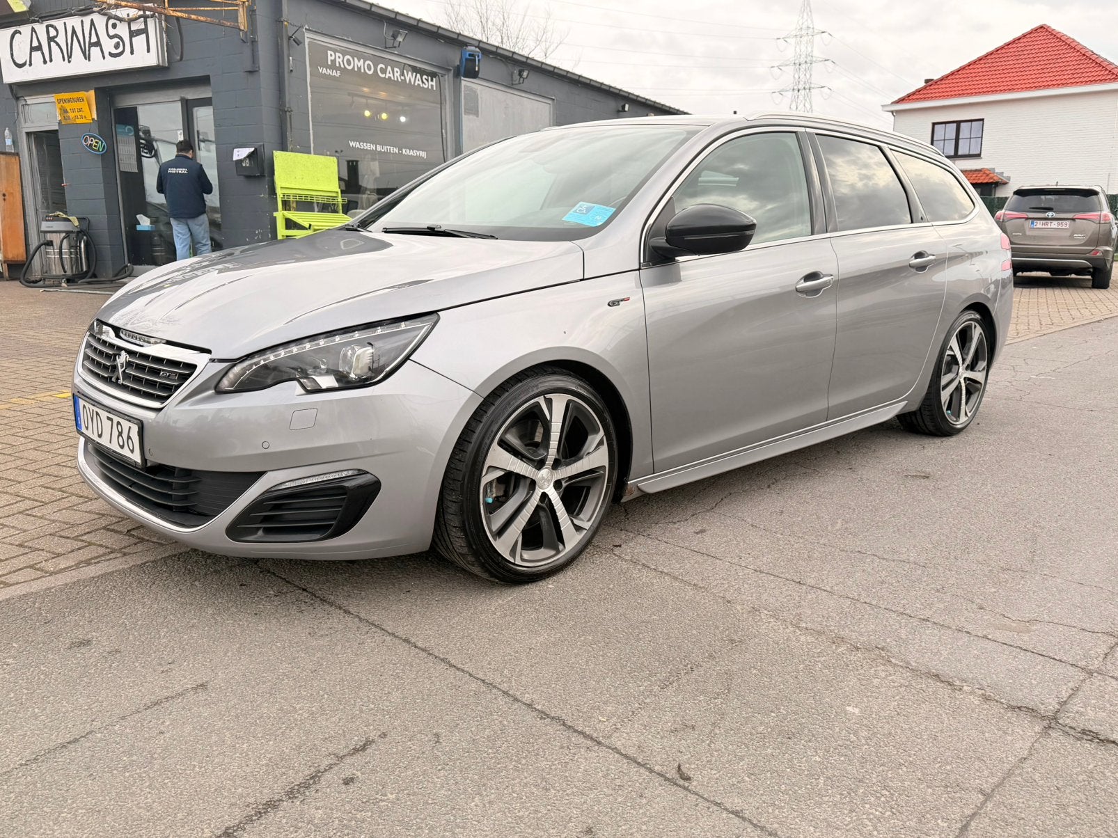 308 GT automatiques panorama xenon.full ops, Autos, Argent ou Gris, Achat, Adapté aux personnes handicapées, Noir