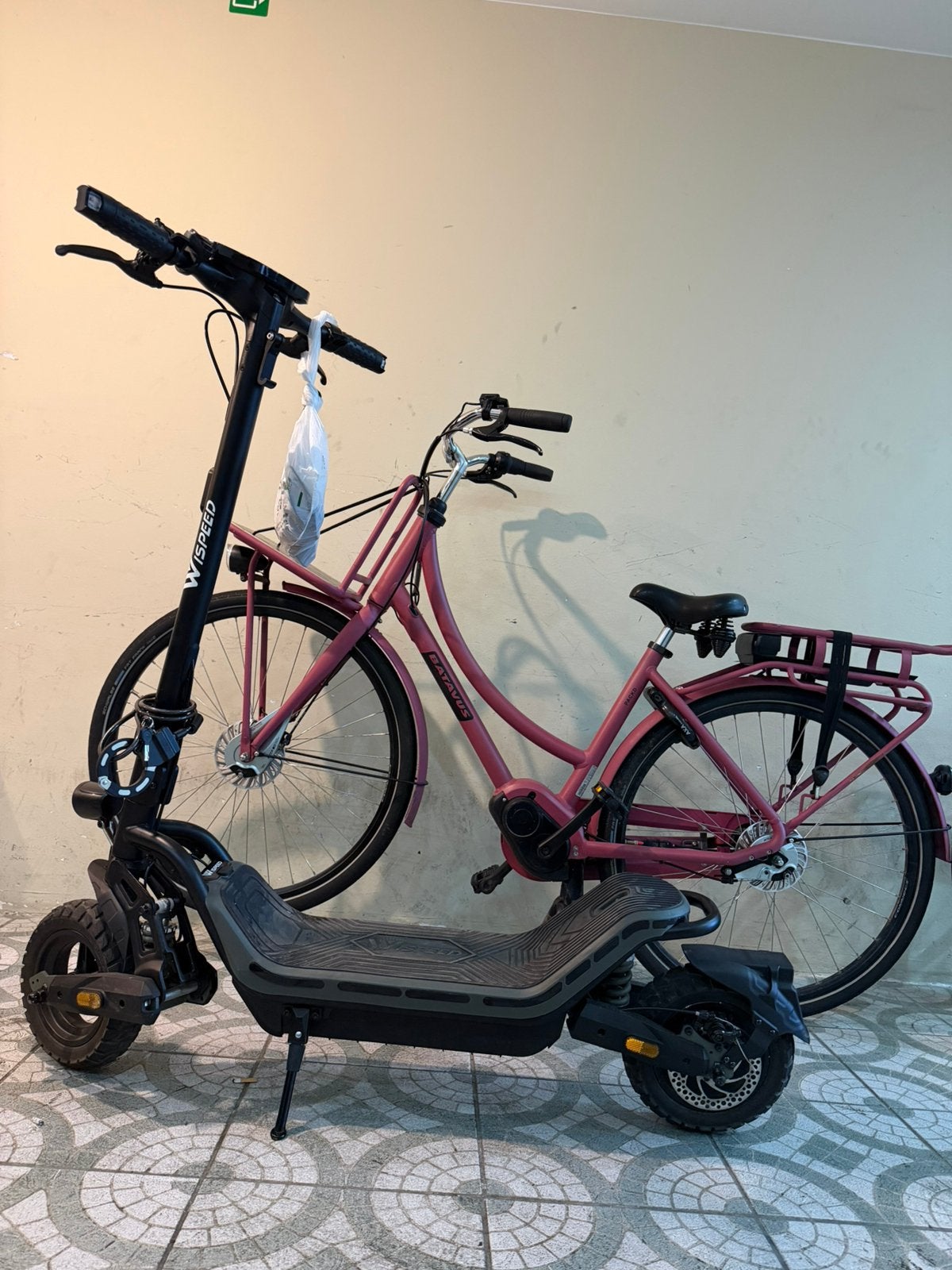 W ISPEED STEP TE KOOP, Fietsen en Brommers, Steps, Nieuw, Elektrische step (E-scooter), Ophalen