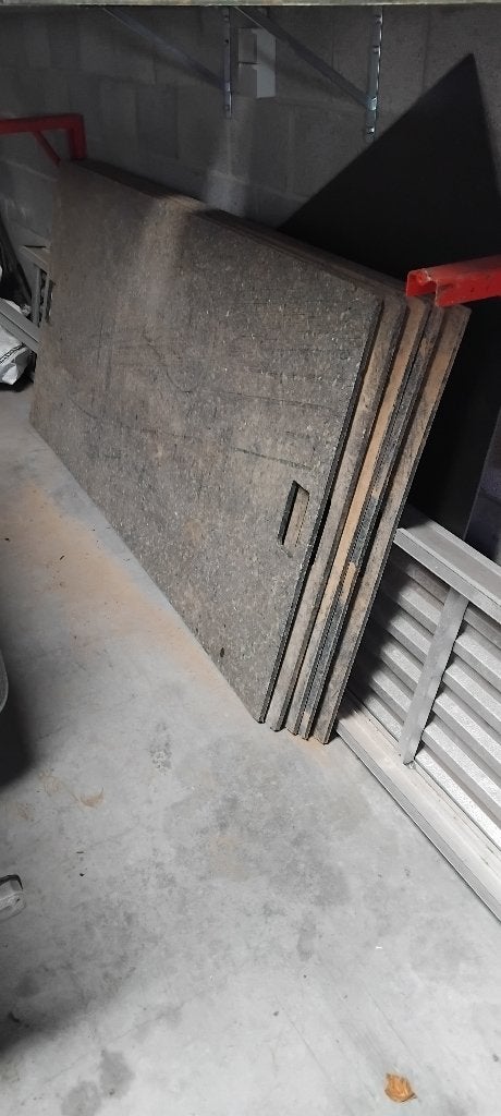 Oprijplaten/drukverdeelplaten, Doe-het-zelf en Bouw, Ophalen, Gebruikt