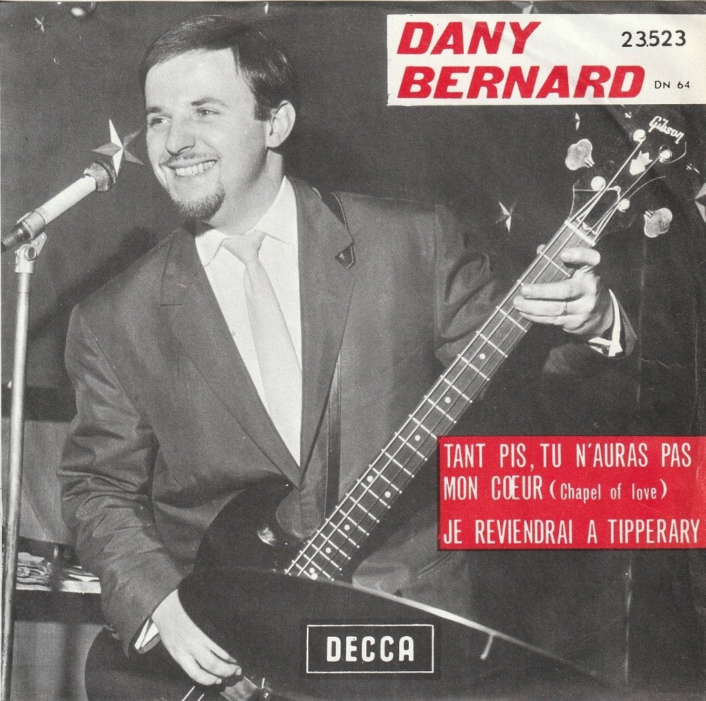 Dany Bernard - Tant pis, tu n'auras pas mon coeur - BELPOP, Gebruikt, 7 inch, Single, Pop
