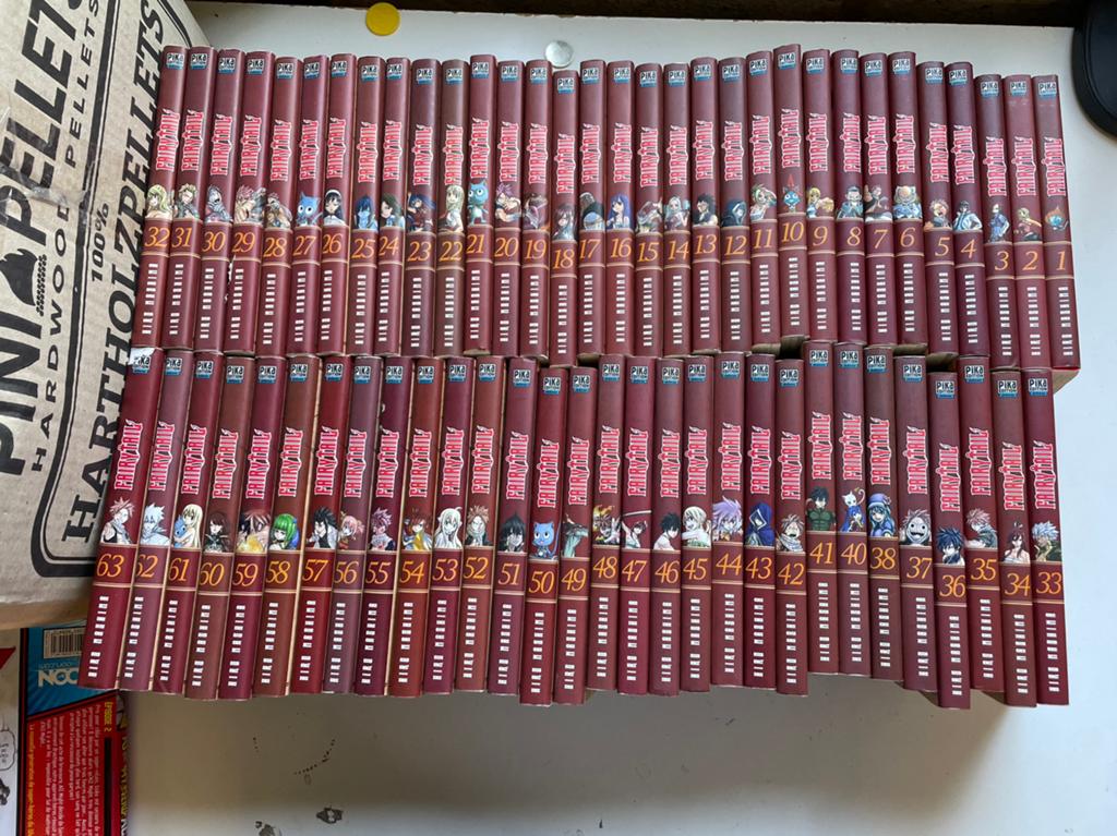 Fairy tail intégrale en 63 tomes 1 a 63 indissociable, Livres, Enlèvement ou Envoi