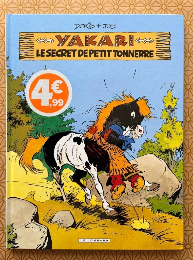 Lot de 2 BD Yakari – Petit Tonnerre et Appaloosas, Garçon ou Fille, Fiction général, Enlèvement, Utilisé