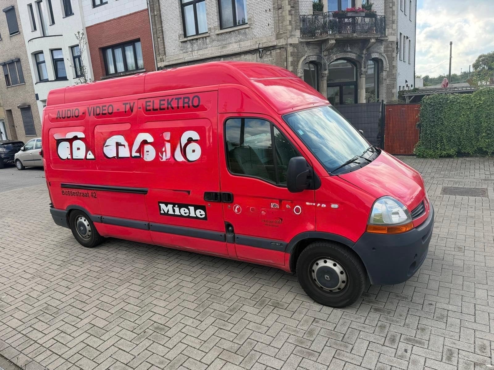RENAULT MASTER 2.5DCI L3H3 2009 145000KM AIRCO 1 EIGENAAR, Auto's, Voorwielaandrijving, Stof, Renault, Particulier