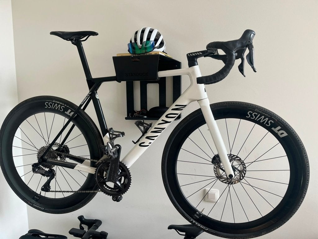 Canyon Ultimate CF SL 8 Aero (2023) – Maat L – Black Snow, Gebruikt, Carbon, Heren, Overige maten