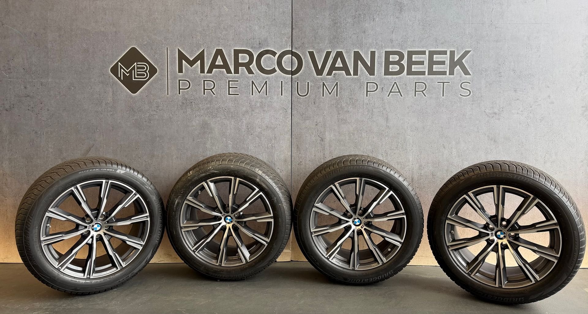 20 Inch M Sport BMW X5 X6 G05 G06 winter wielen velgen set, Ophalen, Gebruikt, -, -