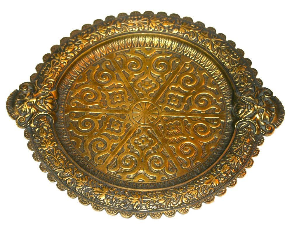 Antiek middenstuk brons, Ophalen of Verzenden, Brons