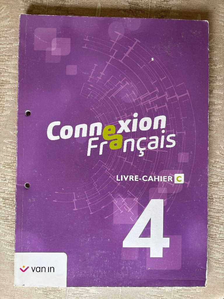 Connexion Franca livre-cahier C, Livres, Enlèvement, Comme neuf, Français, Van in