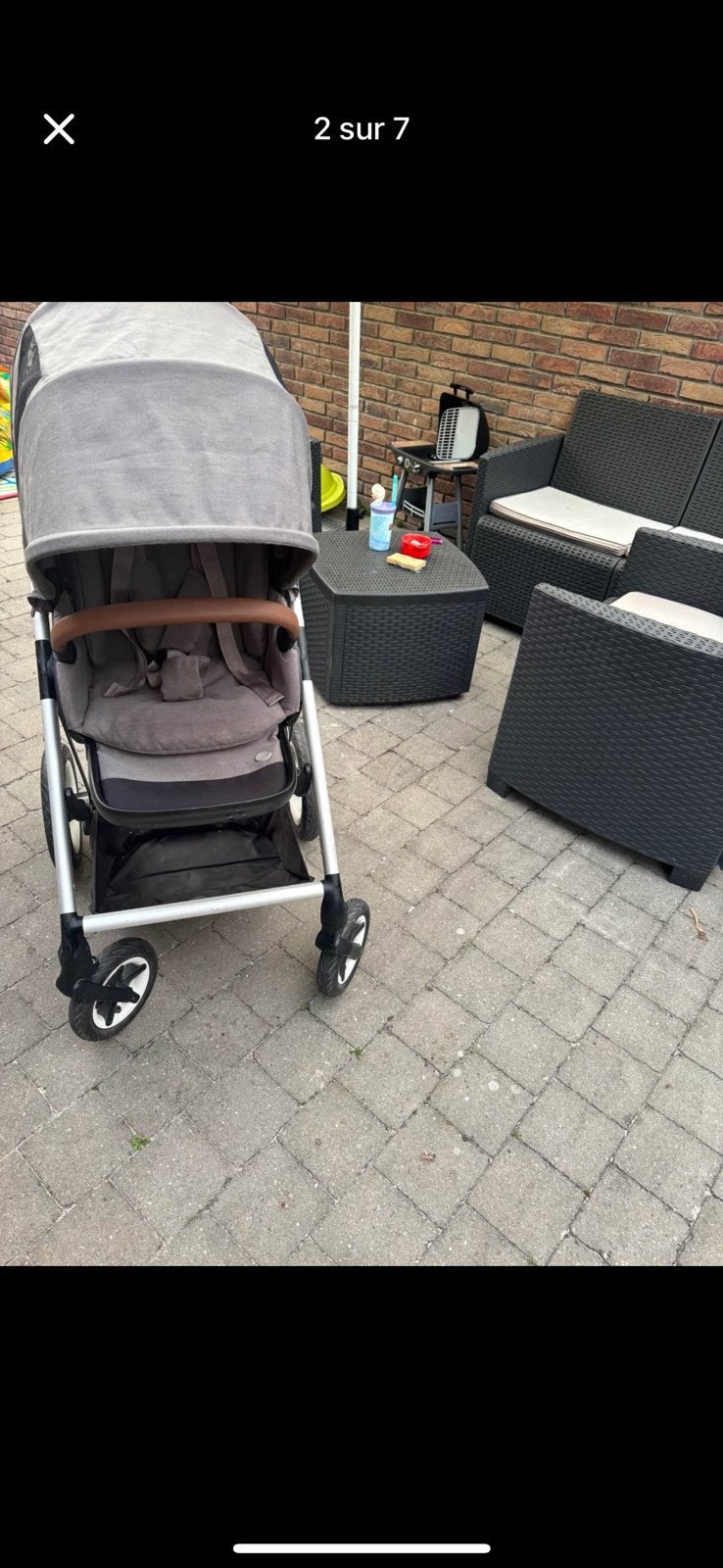 Pousette cybex, Enlèvement, Utilisé, Autres marques, Protection de pluie