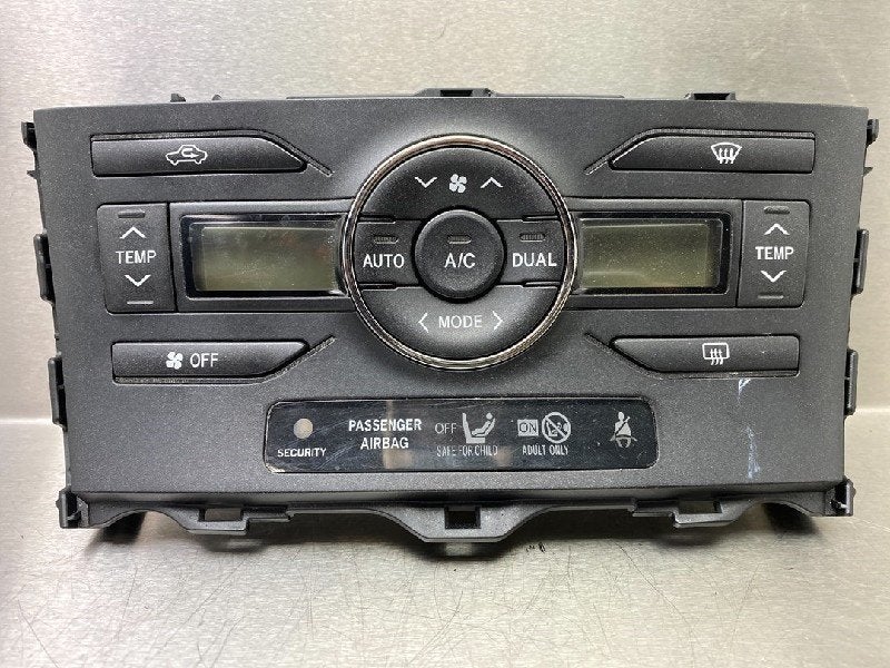 PANNEAU DE COMMANDE CHAUFFAGE CLIMATISATION Auris (E15), Utilisé, Toyota