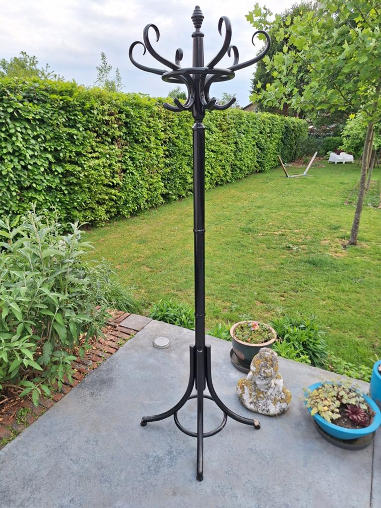 Originele vintage Thonet staande kapstok, Huis en Inrichting, Woonaccessoires | Kapstokken, Ophalen, Hout, Staande kapstok