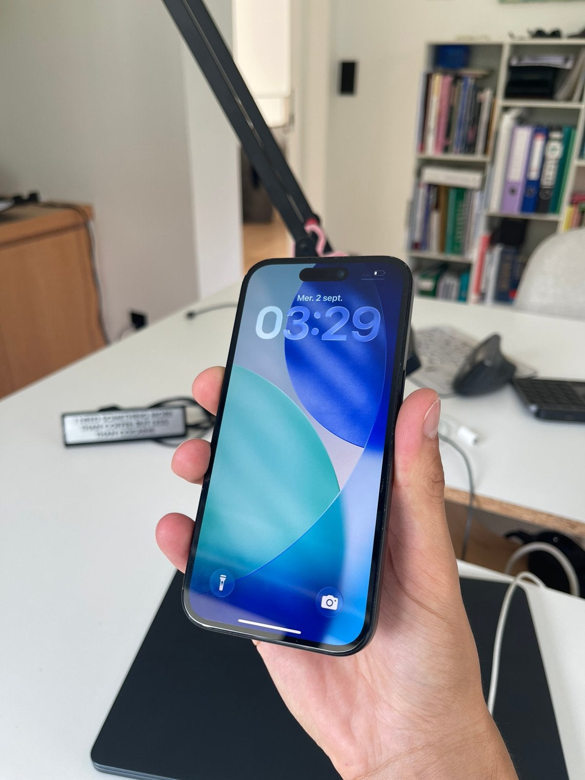 Iphone 16 zwart, Enlèvement, Comme neuf