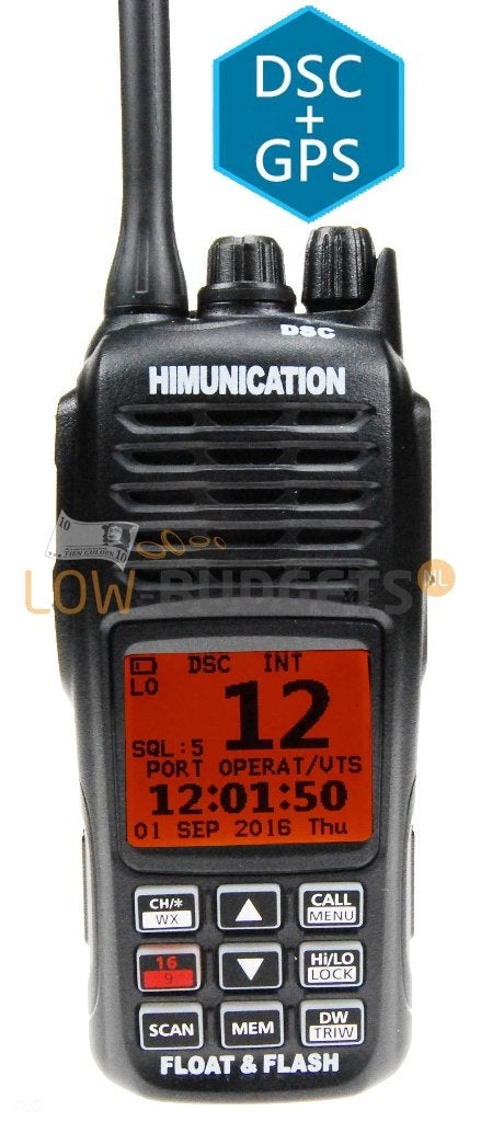 Himunication HM360 MAX Marifoon DSC/GPS/ATIS, Autos : Divers, Autos divers Autre, Envoi