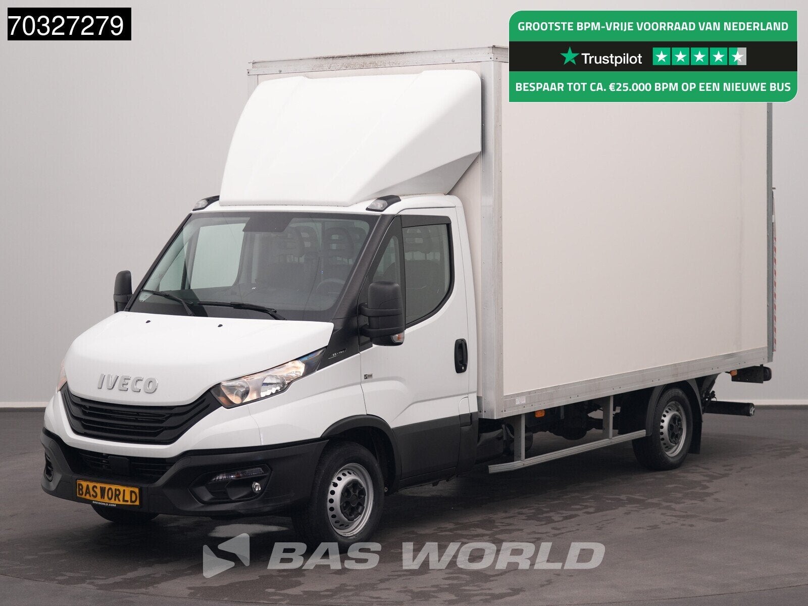Iveco Daily 35S16 Laadklep 160PK Bakwagen Airco Cruise Camer, Achat, Euro 6, Entreprise, Boîte manuelle