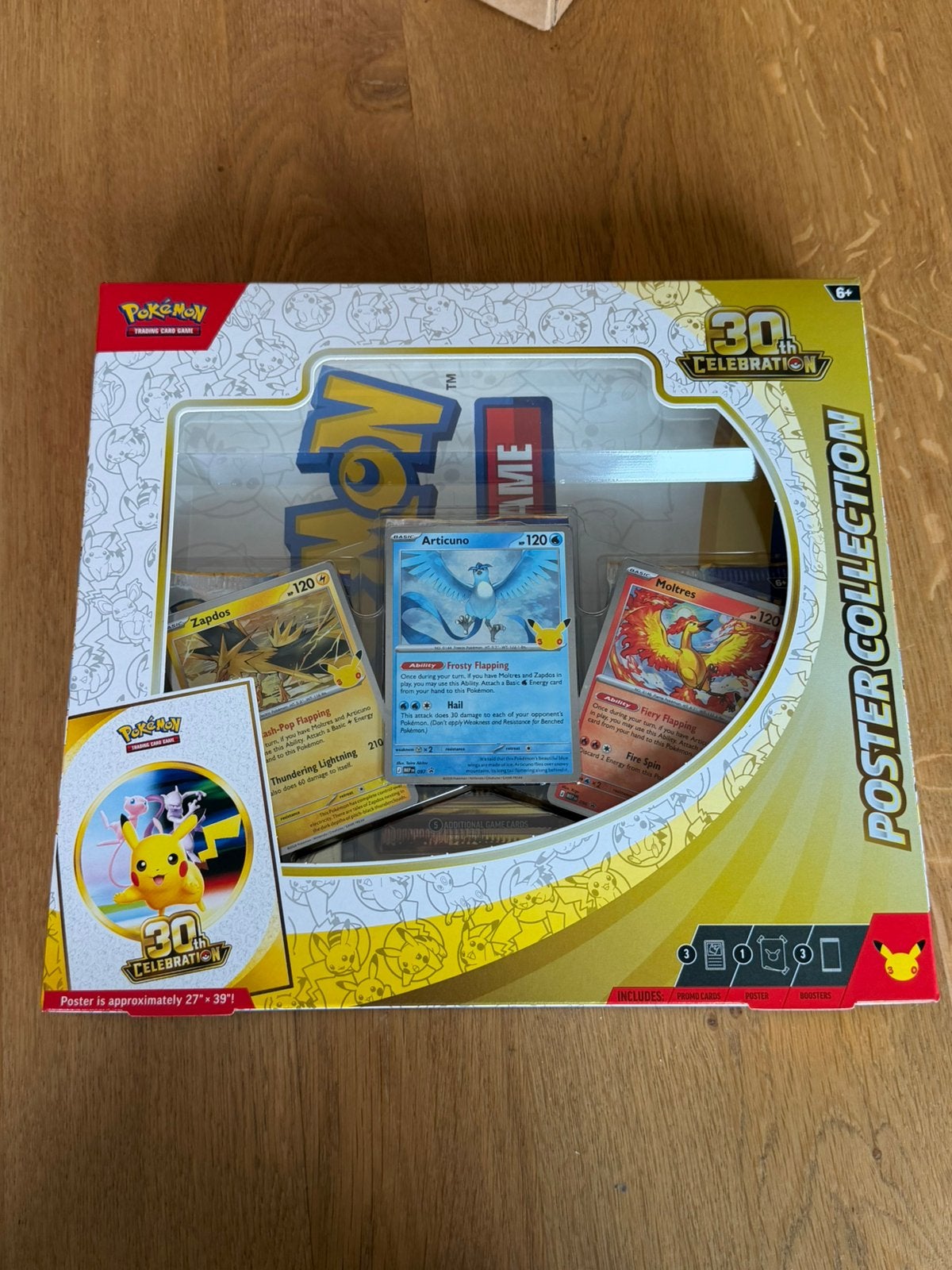 Poster colletion 30yr pokemon, Enlèvement ou Envoi, Comme neuf
