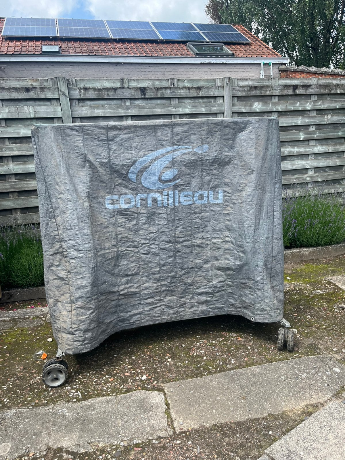 Cornilleau outdoor 200, Sport en Fitness, Tafeltennis, Ophalen, Gebruikt, Tafel Outdoor, Verrijdbaar