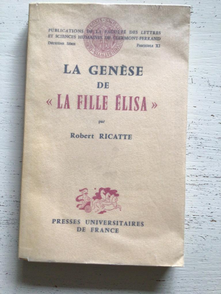 La genese de la fille elisa, Ophalen of Verzenden