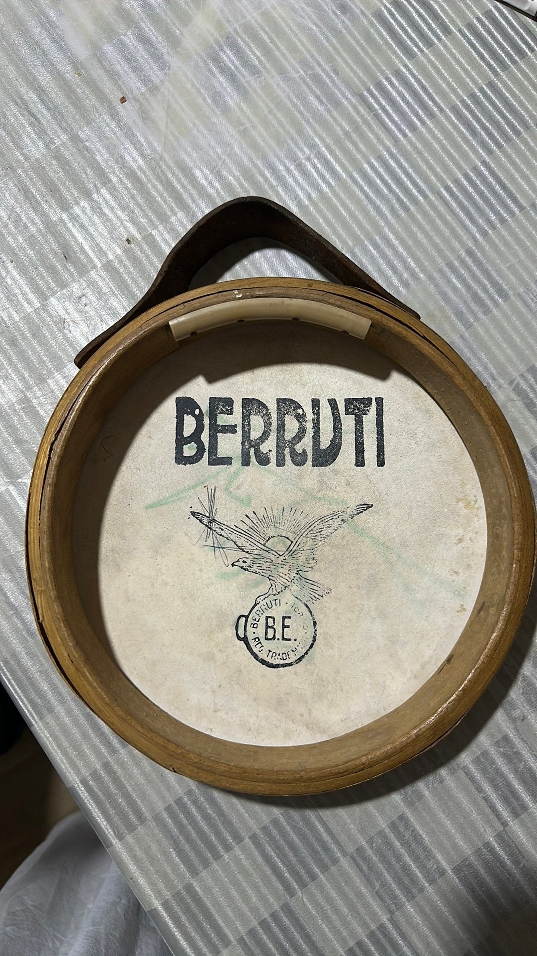 tambourin Berruti de Turin,, Enlèvement ou Envoi